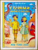 2025 Primus - Oakland NYE Silkscreen Concert Poster by Zoltron