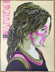 2016 Puscifer - Grand Rapids Silkscreen Concert Poster by Ken Taylor