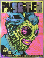 2024 Puscifer - Alpharetta Foil Variant Concert Poster by Ivan Minsloff