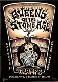 2003 Queens of the Stone Age - Los Angeles Silkscreen Concert Poster Emek