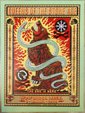2024 Queens of the Stone Age - Christchurch Silkscreen Concert Poster by Ben Brown