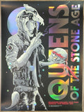 2024 Queens of the Stone Age - Gold Coast Foil Variant Concert Poster by Luke Preece