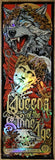 2024 Queens of the Stone Age - Melbourne Foil Variant Concert Poster by Rhys Cooper
