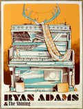 2014 Ryan Adams - Canada Silkscreen Concert Poster by Ivan Minsloff
