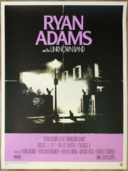 2017 Ryan Adams - Chicago Silkscreen Concert Poster by Ivan Minsloff