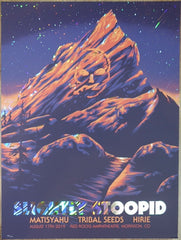 2019 Slightly Stoopid - Red Rocks Foil Variant Concert Poster by Arno Kiss