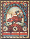 2023 Tailgate N' Tallboys - Iowa Silkscreen Concert Poster by Delicious Design