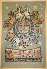 2012 Tedeschi Trucks Band - Spring/Summer Tour Silkscreen Concert Poster by Jeff Wood