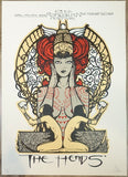2008 The Heads - Roadburn Festival Silkscreen Concert Poster by Malleus
