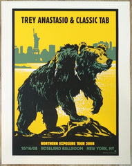 2008 Trey Anastasio - NYC Silkscreen Concert Poster by Methane