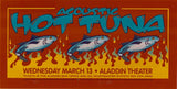 2002 Hot Tuna - Portland Silkscreen Concert Poster by Gary Houston