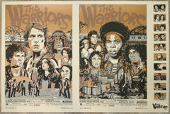 2009 "The Warriors" - Uncut Silkscreen Movie Poster by Tyler Stout