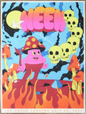 2023 Ween - Los Angeles Silkscreen Concert Poster by Dabs Myla