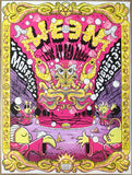 2023 Ween - Red Rocks Silkscreen Concert Poster by Cody Carpenter