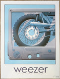 2023 Weezer - Minneapolis Silkscreen Concert Poster by Justin Froning
