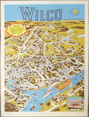 2023 Wilco - Port Chester III Silkscreen Concert Poster by Ryan Duggan