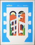 2023 Wilco - Santa Barbara Silkscreen Concert Poster by Jose Garcia