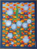 2023 Wilco - Salt Lake City Silkscreen Concert Poster by Porterrific