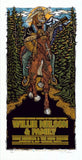 2010 Willie Nelson - Troutdale Silkscreen Concert Poster by Gary Houston
