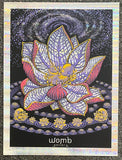 2011 Womb Gallery - Foil Variant Silkscreen Event Poster by Emek