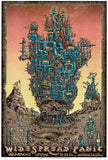 2016 Widespread Panic - Red Rocks Sunset Variant Concert Poster by Emek