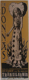 2003 The Donnas Silkscreen Concert Poster by Malleus