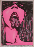 2004 Curfew Silkscreen Concert Poster by Malleus