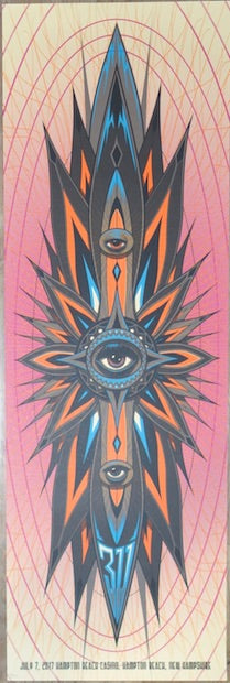 2017 311 - Hampton Beach Silkscreen Concert Poster by Jeff Soto