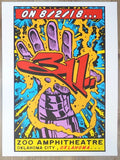 2018 311 - Oklahoma City Silkscreen Concert Poster by Frank Kozik