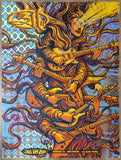 2018 311 - Las Vegas Foil Variant Concert Poster by James Flames
