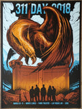 2018 311 - Las Vegas Silkscreen Concert Poster by Maxx242