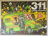 2021 311 - Baltimore Silkscreen Concert Poster by Doctor Juanpa