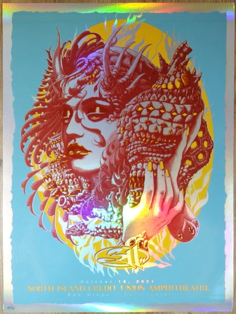 2021 311 - San Diego Foil Variant Silkscreen Concert Poster