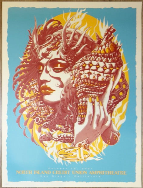 2021 311 - San Diego Silkscreen Concert Poster by Bioworkz