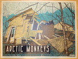 2014 Arctic Monkeys - Council Bluffs Concert Poster by Landland