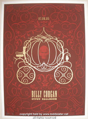 2005 Billy Corgan Silkscreen Concert Poster by Todd Slater