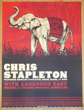 2016 Chris Stapleton - Tuscaloosa Silkscreen Concert Poster by Status Serigraph