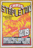 2017 Chris Stapleton - Clarkston Silkscreen Concert Poster by Mike King