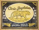 2017 Chris Stapleton - Columbia Silkscreen Concert Poster by Status Serigraph