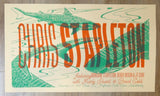 2017 Chris Stapleton - Tampa Silkscreen Concert Poster by Andy Vastagh