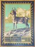 2017 Chris Stapleton - Wheatland Silkscreen Concert Poster by Status Serigraph