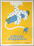 2019 Chris Stapleton - Charleston Silkscreen Concert Poster by Sorry Design