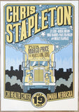 2019 Chris Stapleton - Omaha Silkscreen Concert Poster by Mike King