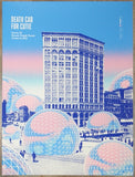 2022 Death Cab For Cutie - Detroit Silkscreen Concert Poster by Jose Garcia