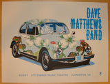 2007 Dave Matthews Band - Clarkston Concert Poster by Methane