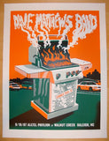 2007 Dave Matthews Band - Raleigh Concert Poster by Methane