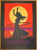 2009 Dave Matthews Band - 10,000 Lakes Fest. Poster by Methane