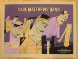 2013 Dave Matthews Band - Hartford II Concert Poster by Methane