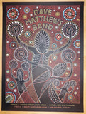 2014 Dave Matthews Band - Australia Concert Poster by Methane