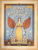 2015 Dave Matthews Band - Bristow Silkscreen Concert Poster by Methane